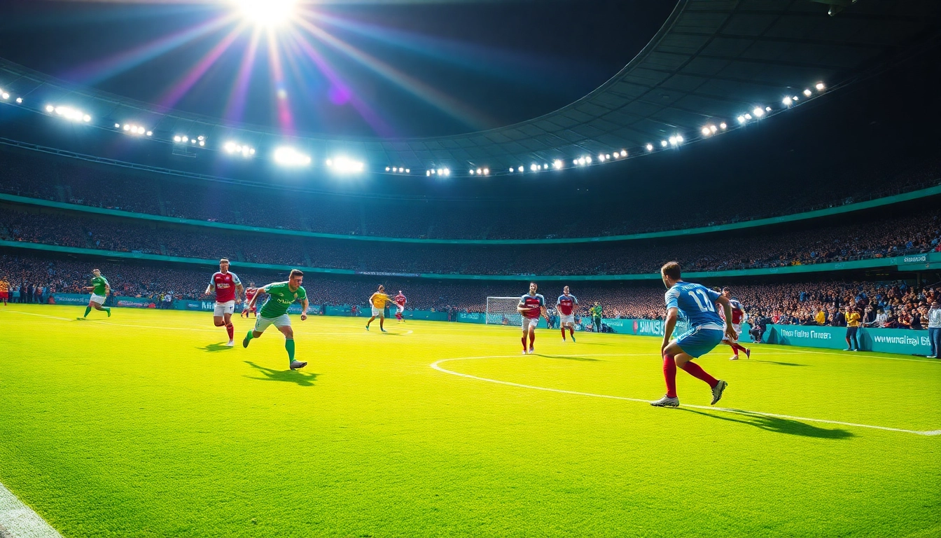 Analyze and strategize with วิเคราะห์บอล insights while enjoying an immersive football match atmosphere.