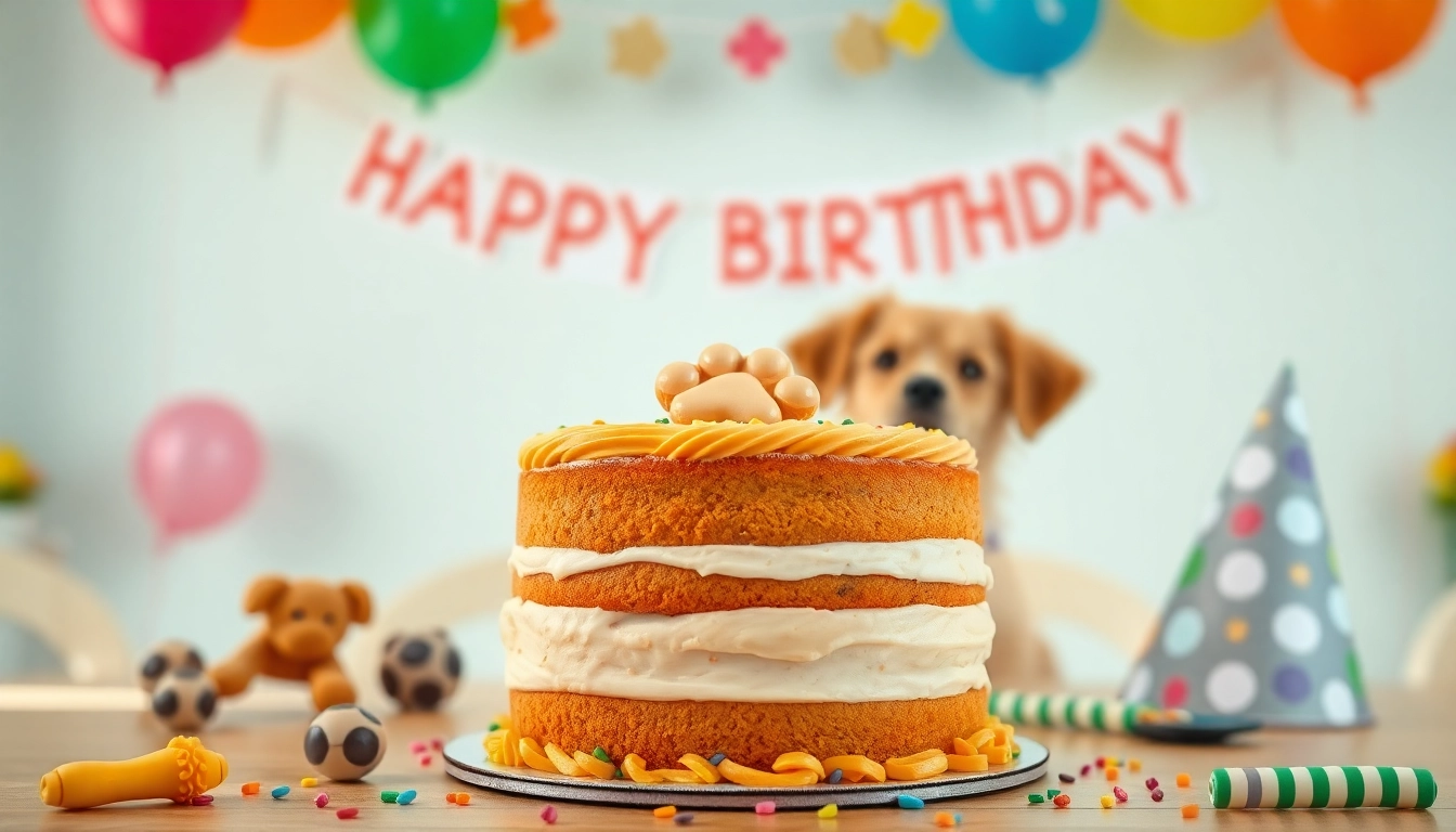 Celebrate Your Dog’s Special Day with Delicious Dog Birthday Cakes