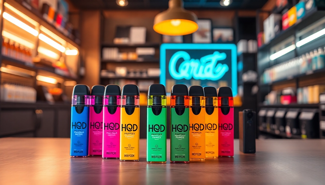 Das umfassende Produktangebot der Hqd Pods und ihre vielfältigen Geschmäcker