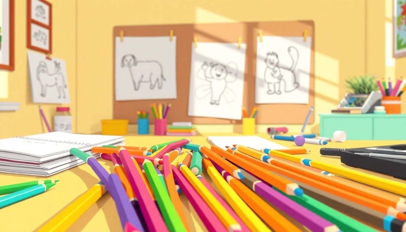 Creative Arts with Kids Colouring Pencils: Tips and Techniques for Young Artists