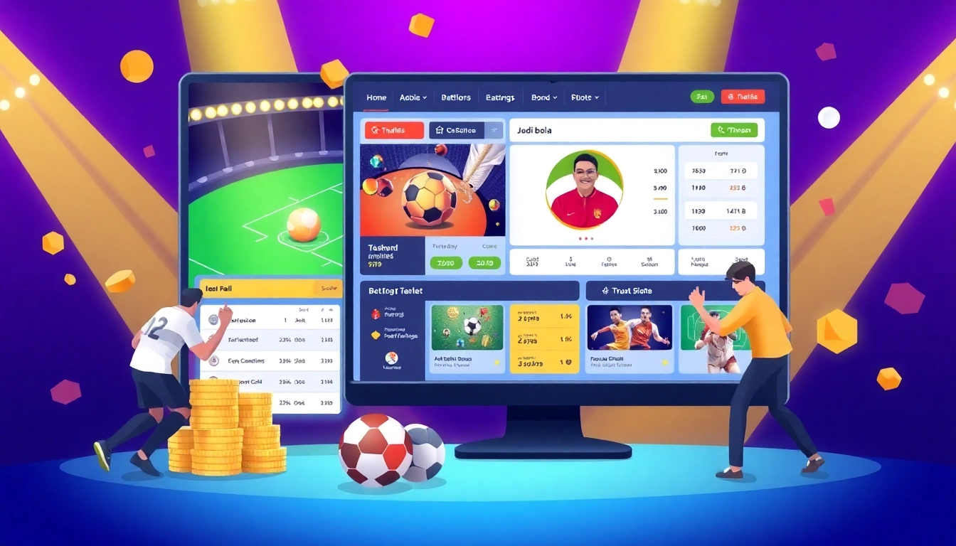 Engaging platform for judi bola showcasing diverse betting options and user-friendly features.