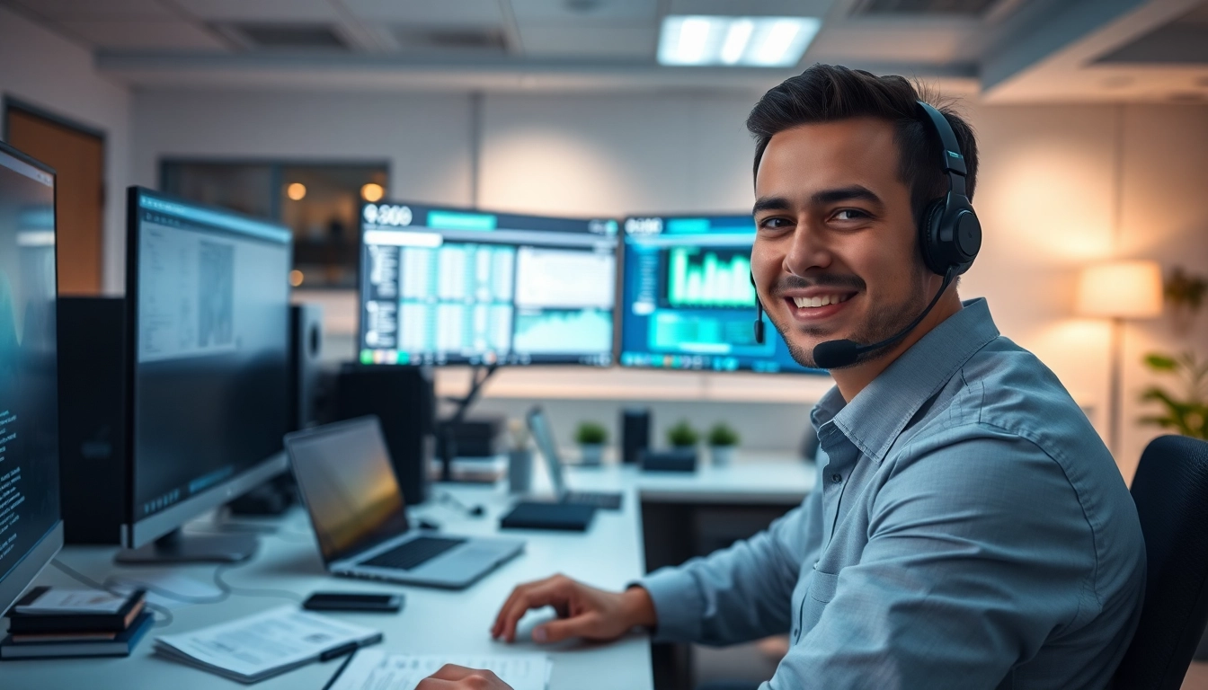 Providing Remote IT Support Markham with a technician helping clients through remote access.